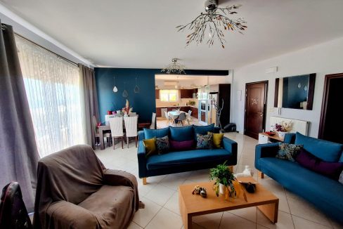 Level 2 - open-plan kitchen, dining and living area